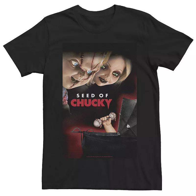Men's Chucky The Seed of Chucky Group Shot Poster Tee, Size: XL, White Product Image