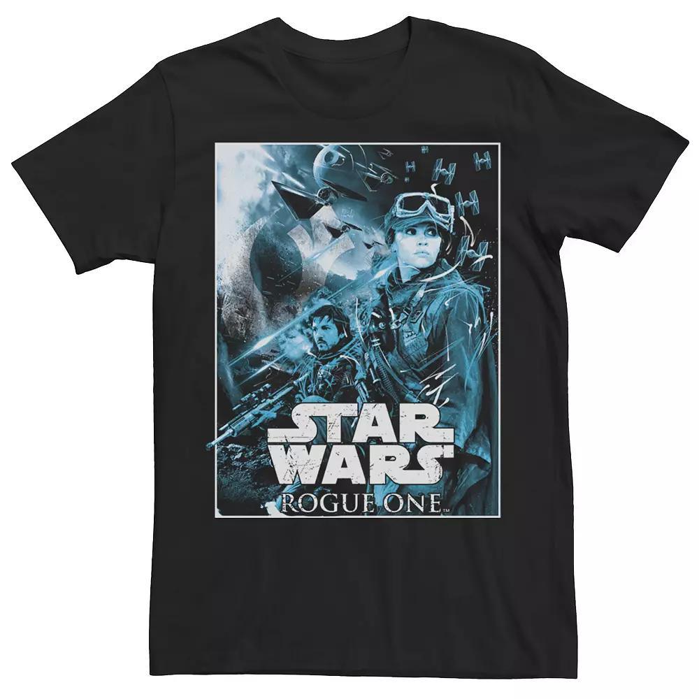 Men's Rogue One: A Star Wars Story Fight For Scariff Tee, Size: 3XL, Black Product Image