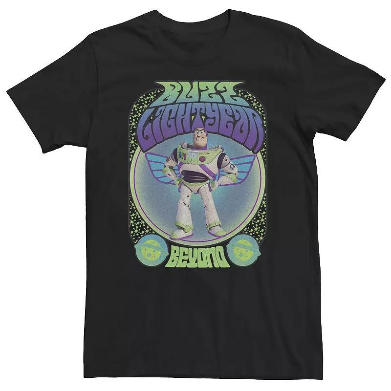 Big & Tall Disney / Pixar Toy Story Buzz Lightyear Portrait Tee, Men's, Size: XXL Tall, Black Product Image