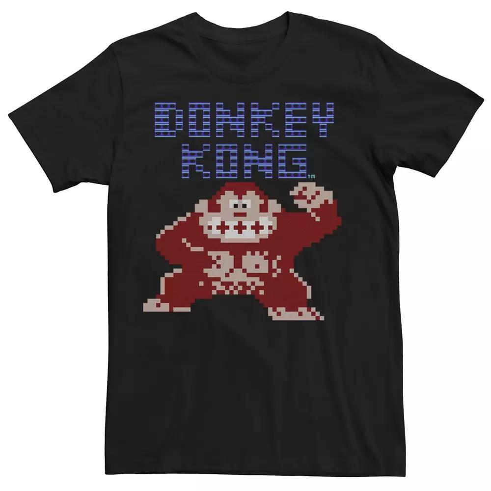 Men's Donkey Kong Retro Tee, Size: Medium, Black Product Image