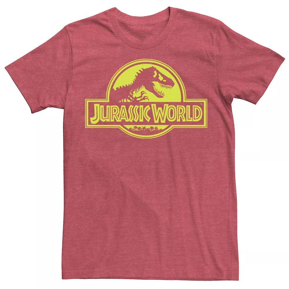 Men's Jurassic Park T-Rex White Head Roaring Tee, Size: Medium, Navy Grey Product Image