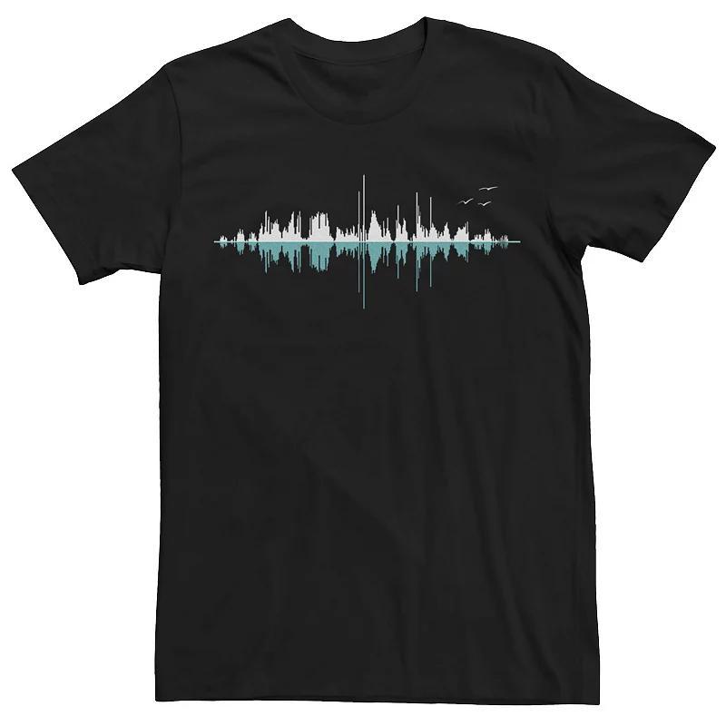 Men's Star Wars Space Battle Line Art Logo Tee, Size: Small, Blue Product Image
