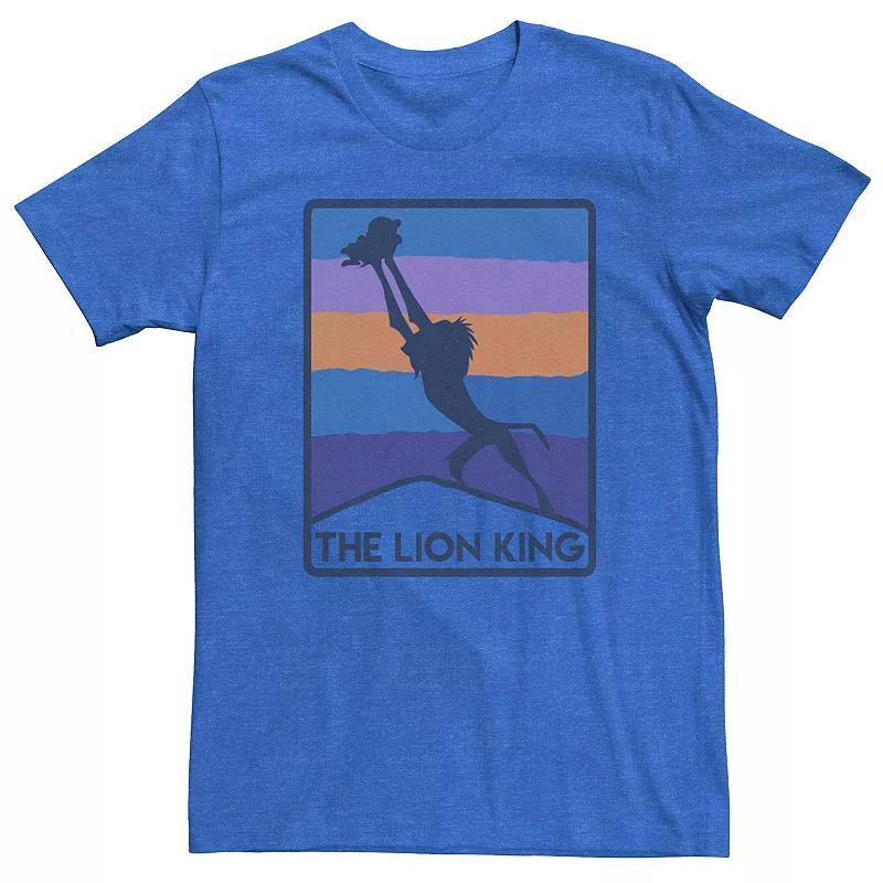 Men's Jurassic Park Blue & Purple Fossil Logo Tee, Size: Large Product Image