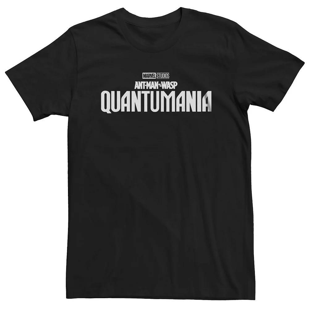 Big & Tall Marvel Ant-Man And The Wasp: Quantumania Logo Tee, Men's, Size: 5XL, Black Product Image