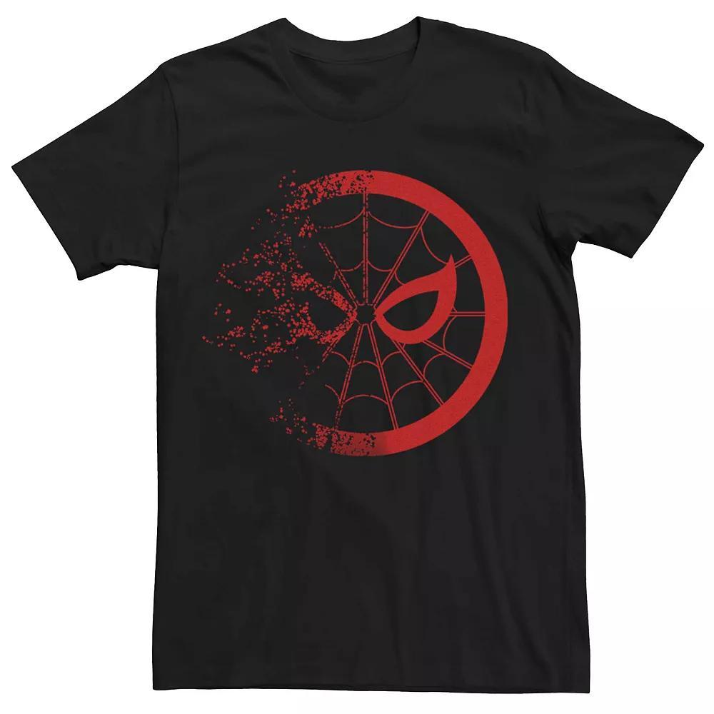 Men's Star Wars Valentine's Day "You're The Obi-Wan For Me" Heart Box Tee, Size: Small, Navy Grey Product Image
