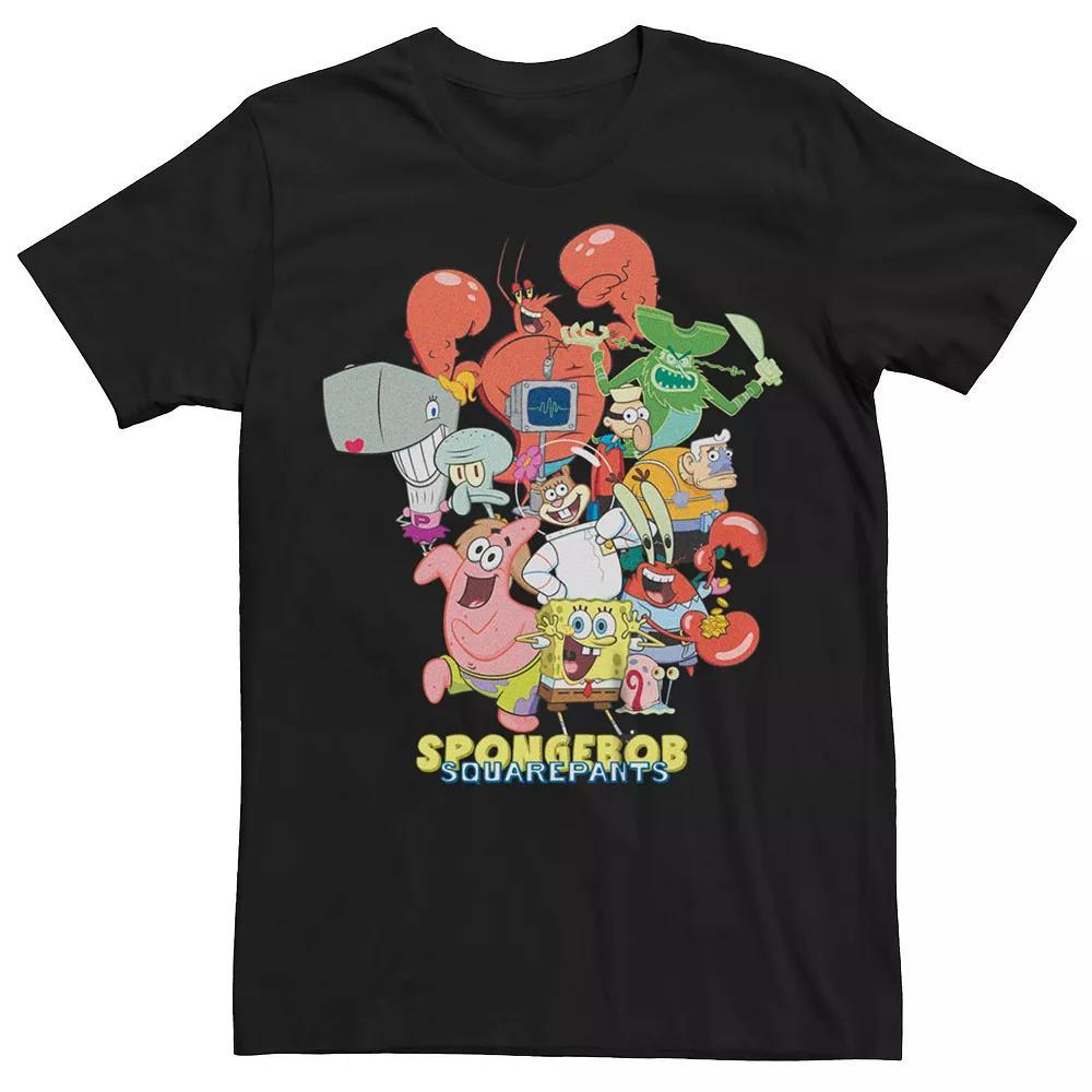 Adult DC Comics Pride Green Lantern Rainbow Logos Tee, Men's, Size: XXL, Black Product Image