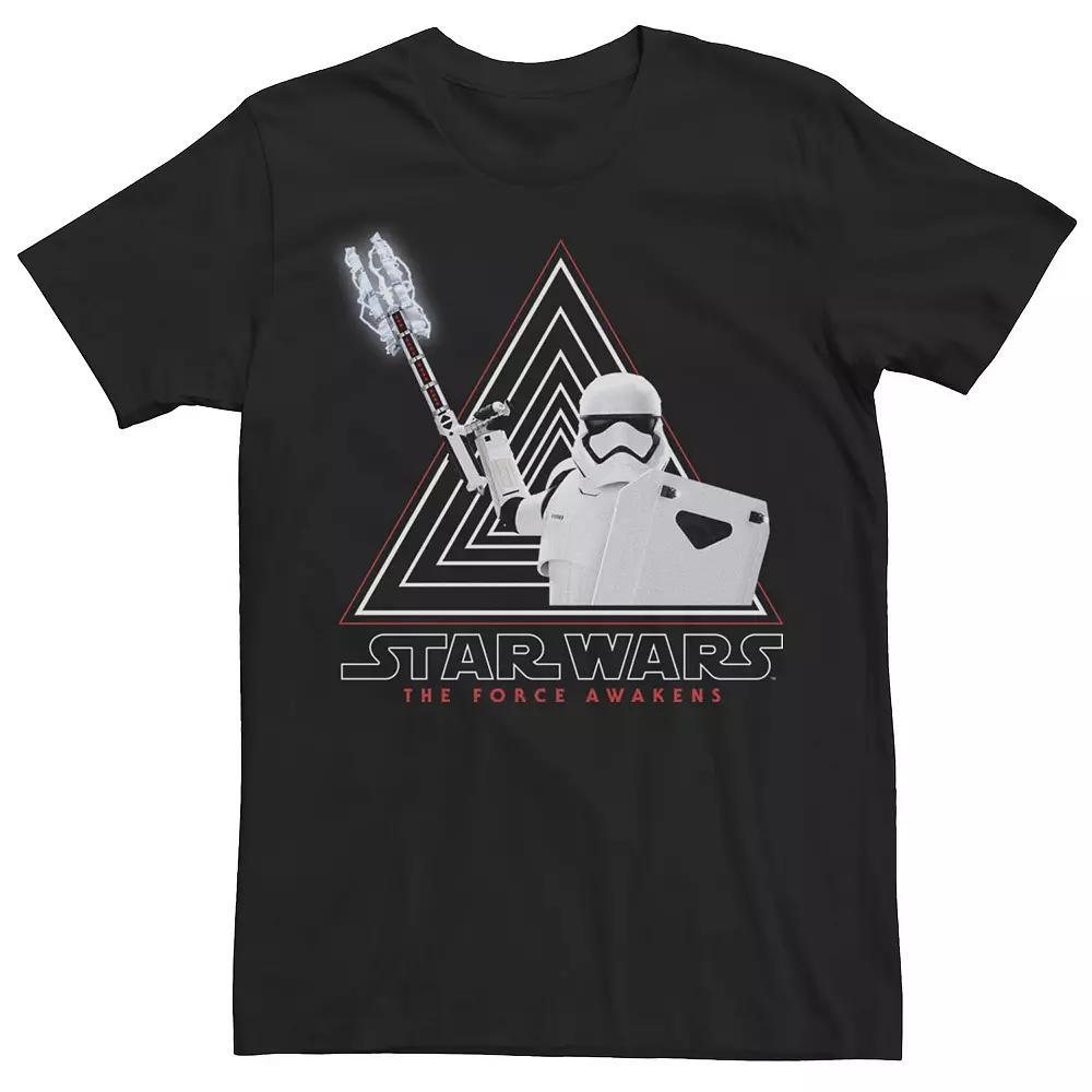 Men's Star Wars TR-8R Loyal Trooper Nines Triangle Tee, Size: Medium, Black Product Image