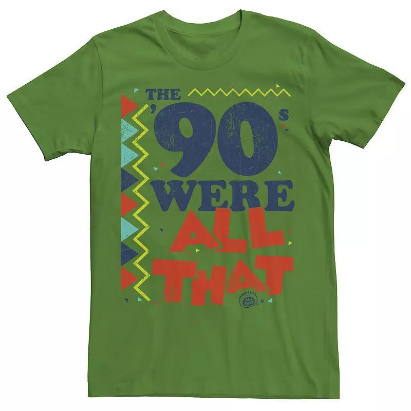 Mens Nickelodeon All That The Nineties Were Retro Poster Graphic Tee Product Image