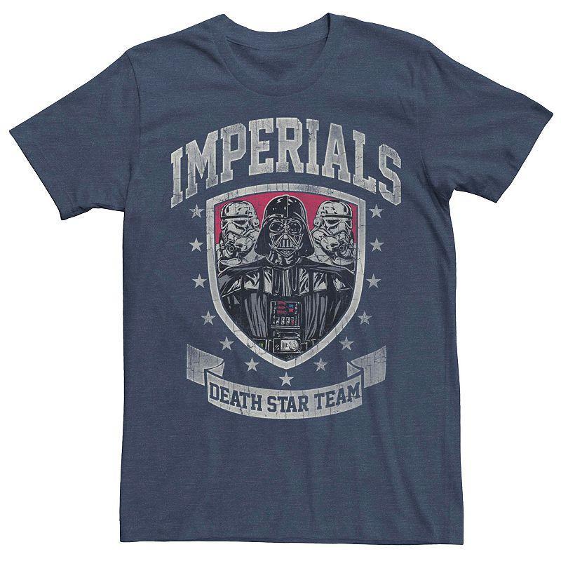Mens Star Wars Imperials Death Star Team Tee Navy Grey Product Image