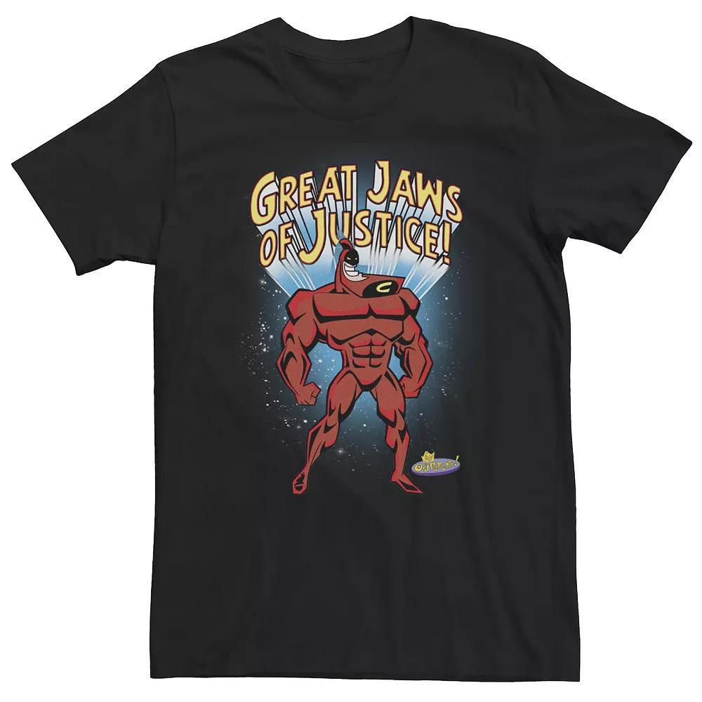 Men's Star Wars The Mandalorian Holidays Grogu Christmas Lights Tee, Size: Large, Black Product Image