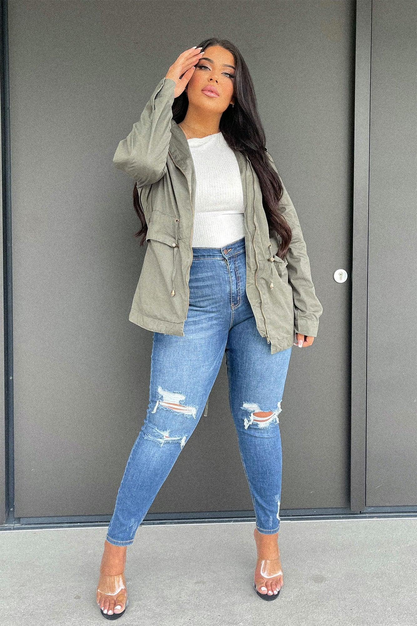 Wanderer Jacket - Olive Female Product Image