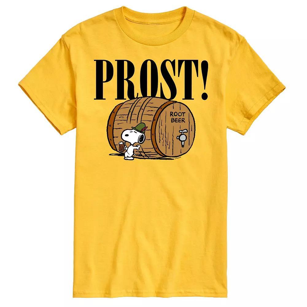 Mens Peanuts Prost! Snoopy Root Beer Graphic Tee Product Image