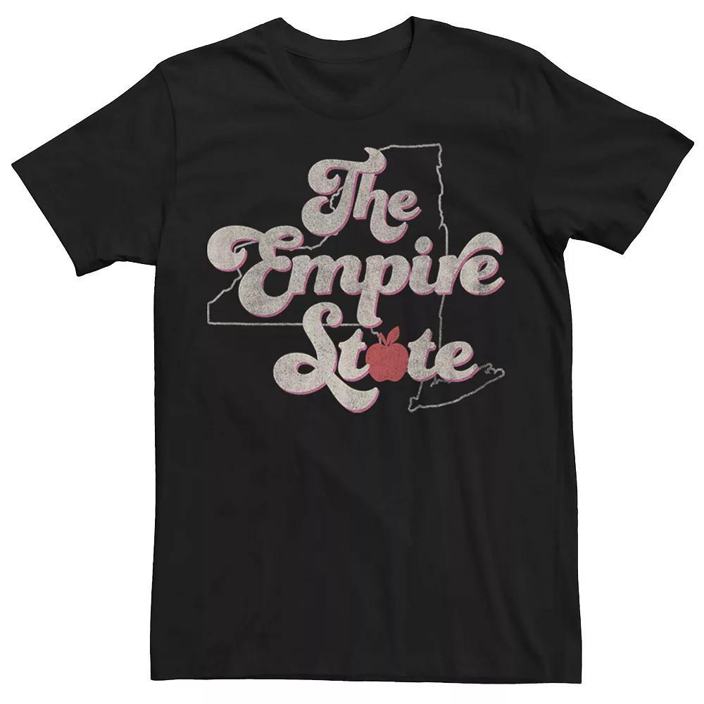 Men's The Empire State Apple Within Sketch Tee, Size: 3XL, Black Product Image