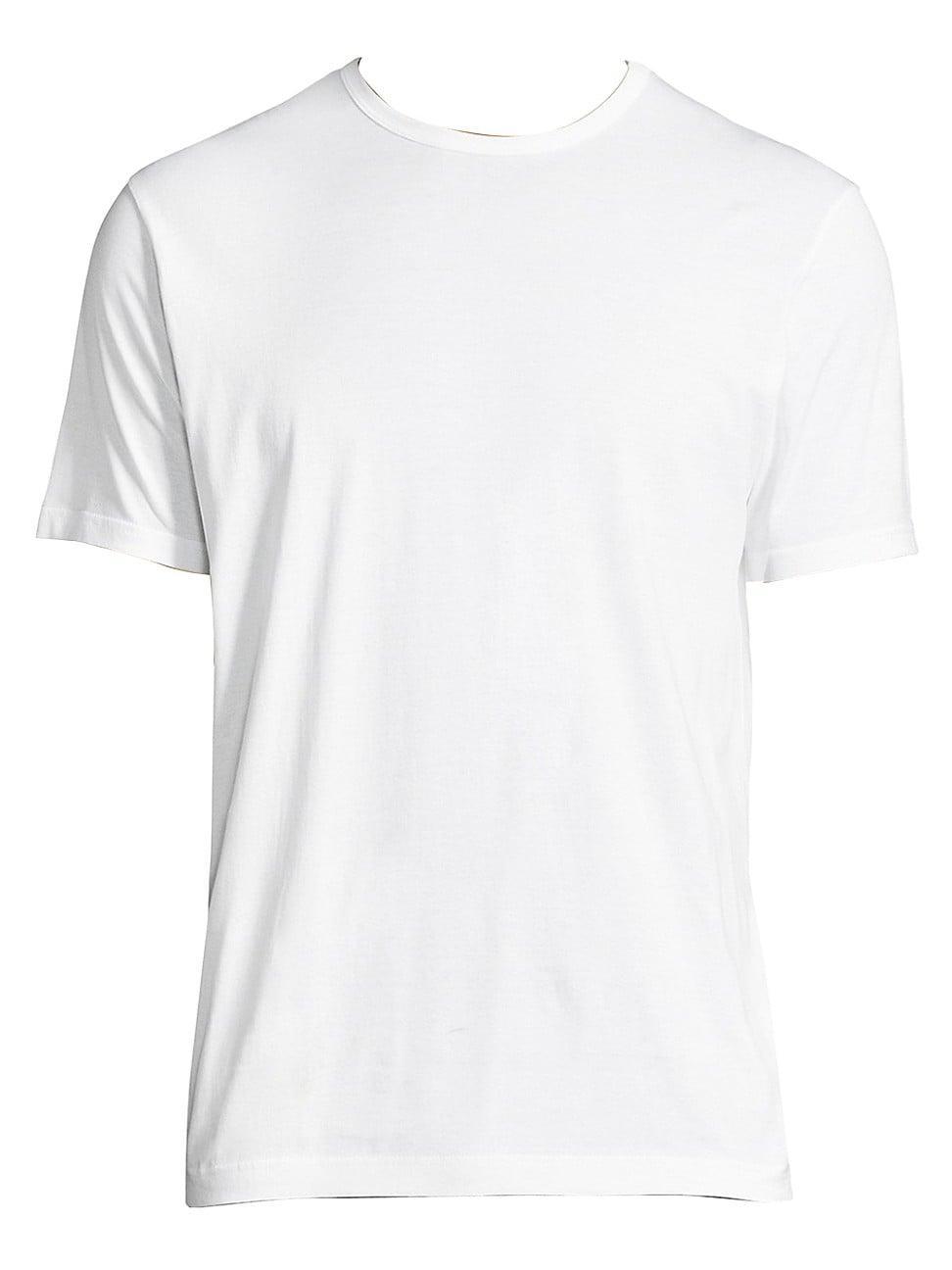 Mens Classic Crewneck Cotton Tee Product Image