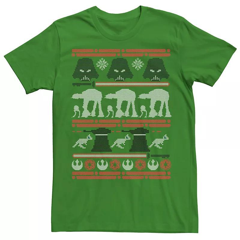 Men's Star Wars Darth Vader Hoth Ugly Christmas Sweater Tee, Size: XL, Kelly Product Image