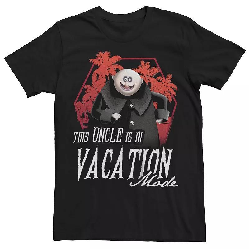 Men's The Addams Family Uncle In Vacation Mode Graphic Tee, Size: Medium, Black Product Image