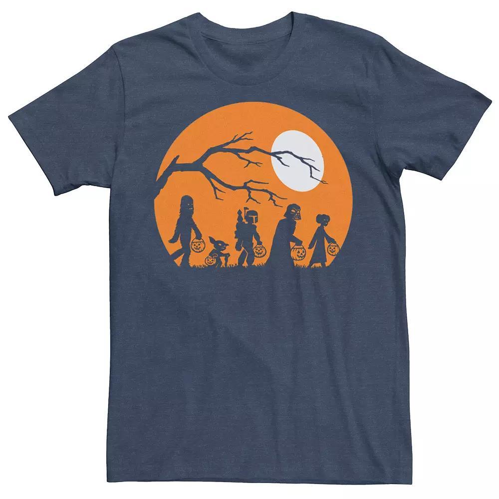 Disney / Pixar's Toy Story Aliens Men's Silhouette Stack Tee, Size: Large, Blue Product Image