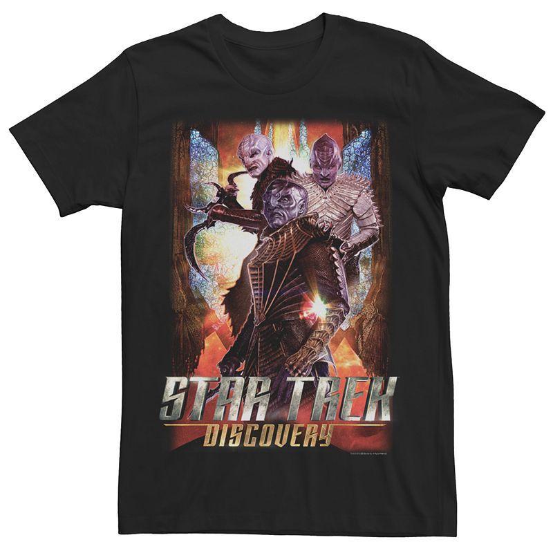 Men's Star Trek Discovery Kingon Poster Graphic Tee, Size: XL, Black Product Image