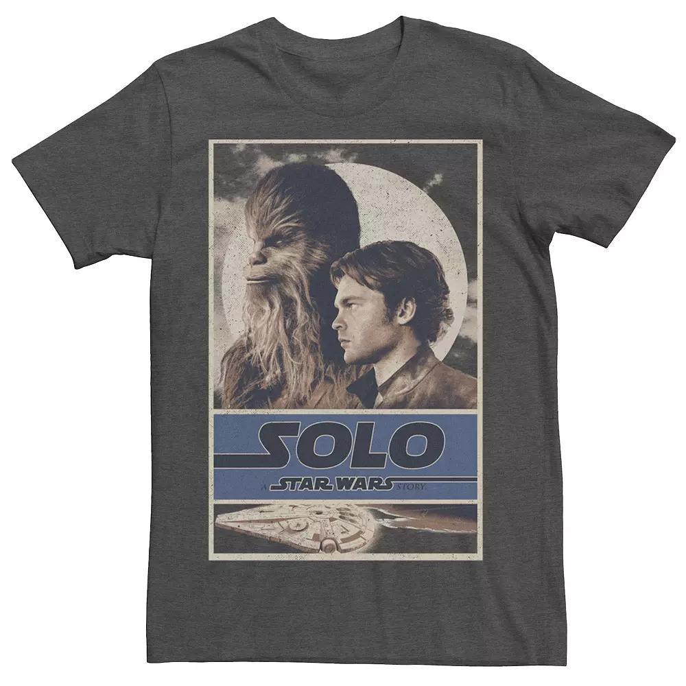 Men's Jurassic World T-Rex Close-Up Portrait Graphic Tee, Size: Small, Royal Grey Product Image