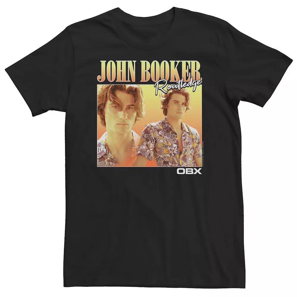 Big & Tall Outer Banks John Booker Routledge Portrait Tee, Men's, Size: XL Tall, Black Product Image