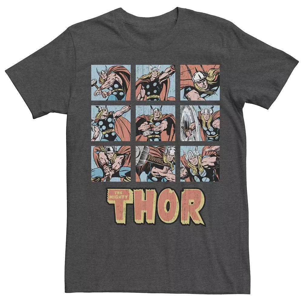 Men's Marvel Comics Retro Thor Tee, Size: XL, Grey Heather Product Image