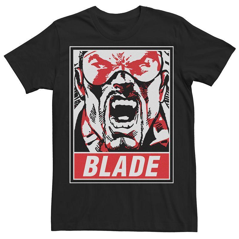 Men's Marvel Universe Blade Tee, Size: XL, Black Product Image