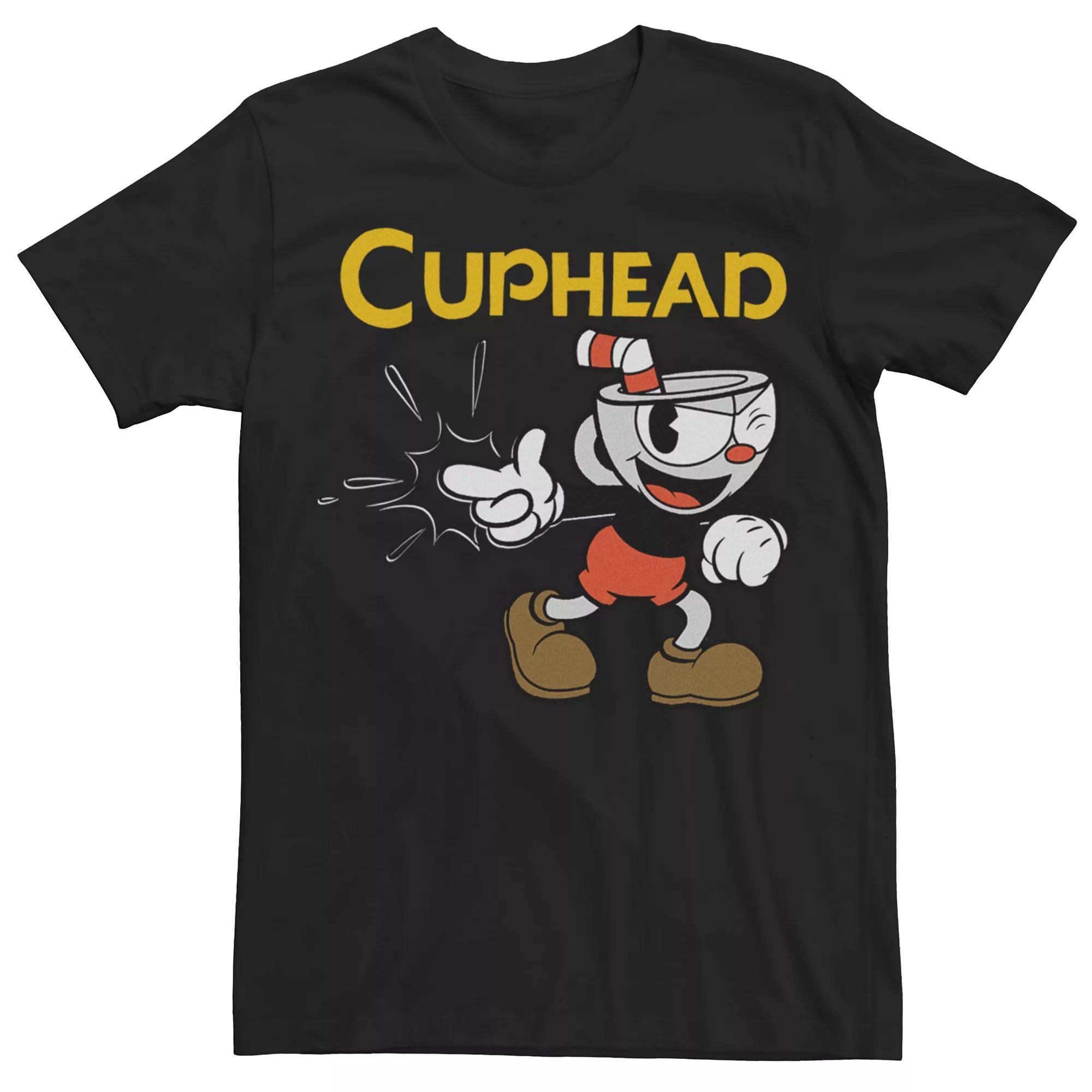 Mens Cuphead Gotcha Logo Tee Product Image