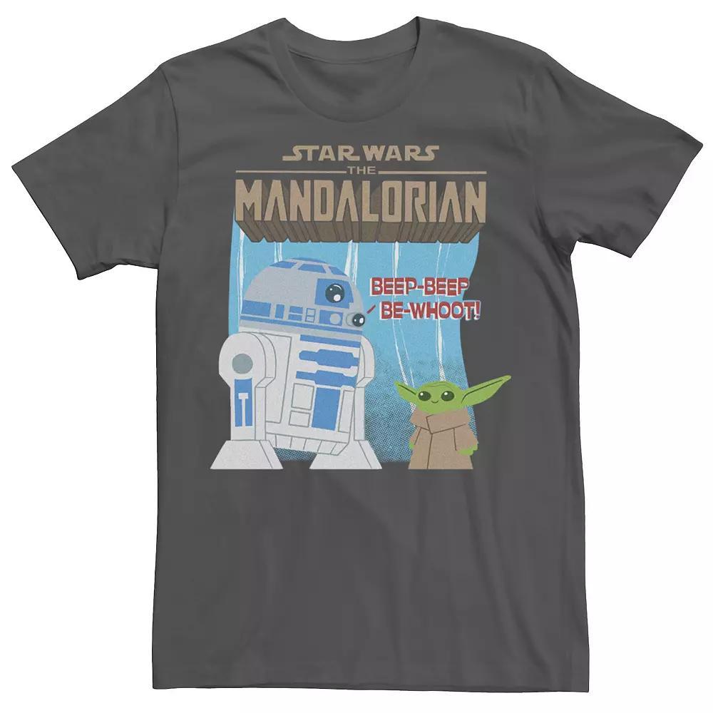 Men's Star Wars The Madalorian Old PaTee, Size: XL, Grey Product Image