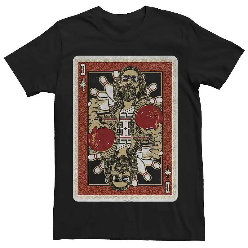 Men's the Big Lebowski Card Tee, Size: Large, Black Product Image