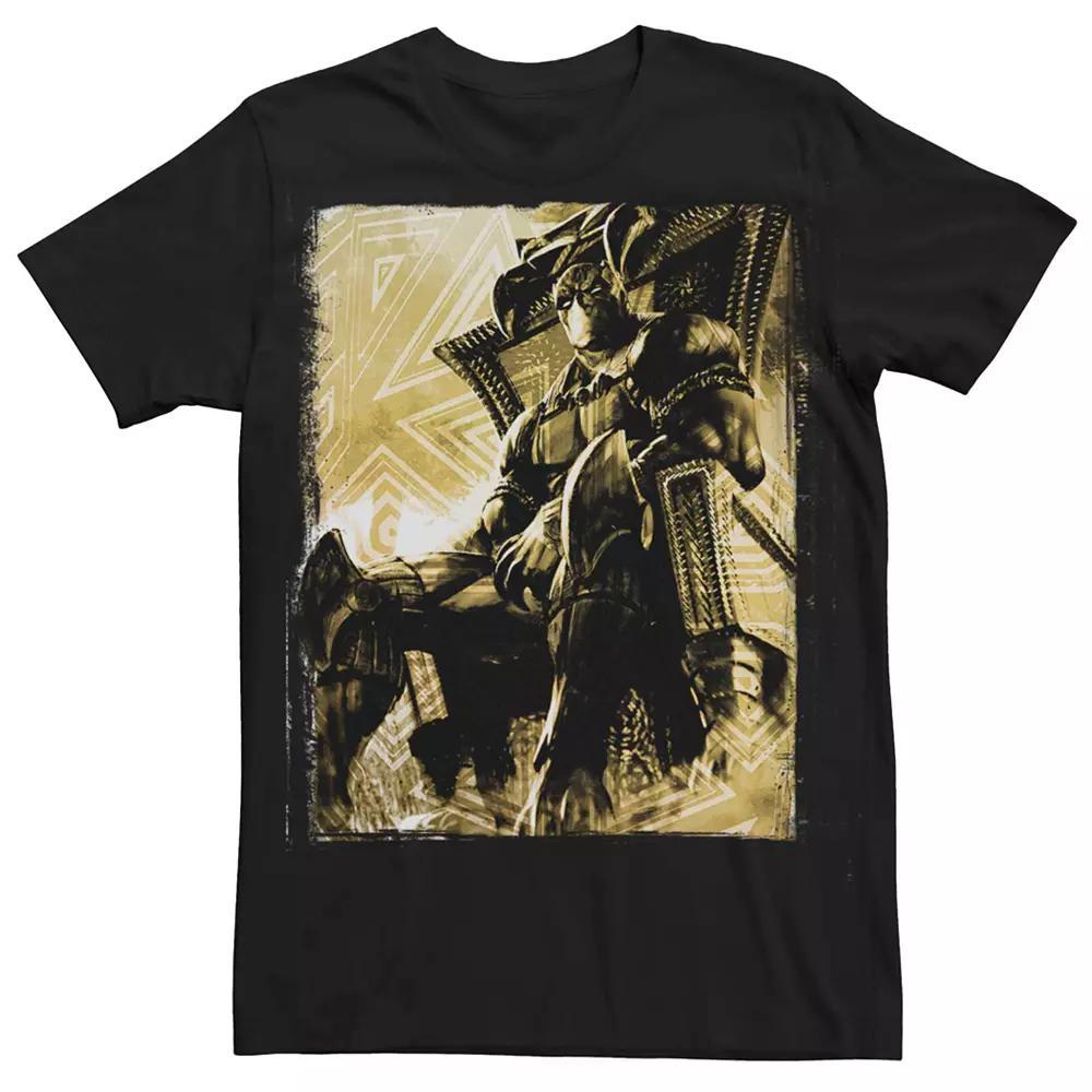 Men's Marvel Black Panther Throne Room Tee, Size: Medium Product Image