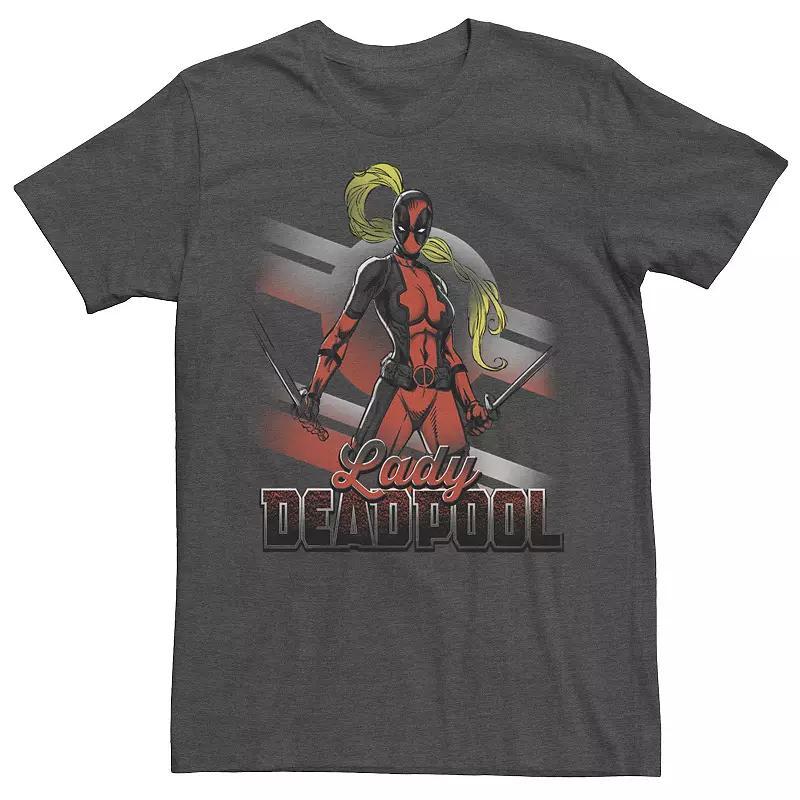 Men's Marvel Deadpool Mask Classic Tee, Size: Large, Red Product Image