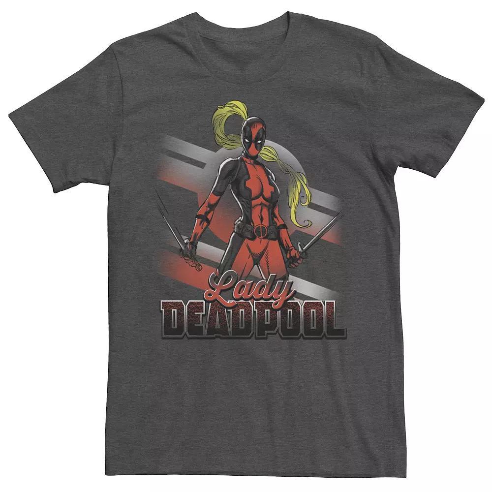 Men's Marvel Deadpool Mask Classic Tee, Size: Large, Red Product Image