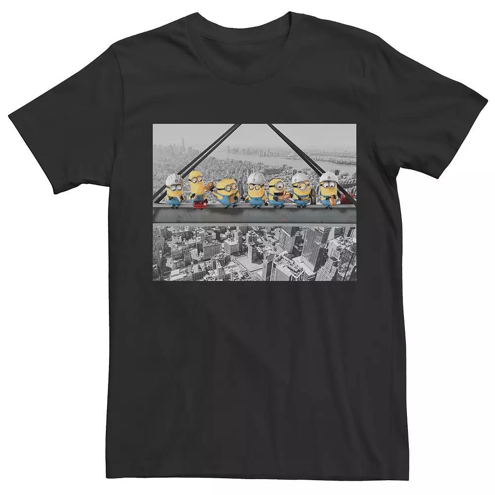 Men's Despicable Me First Lunch Break Tee, Size: XXL, Black Product Image