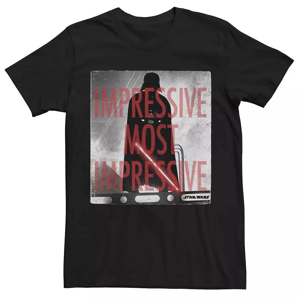 Men's Star Wars Darth Vader Impressive Tee, Size: Medium, Black Product Image