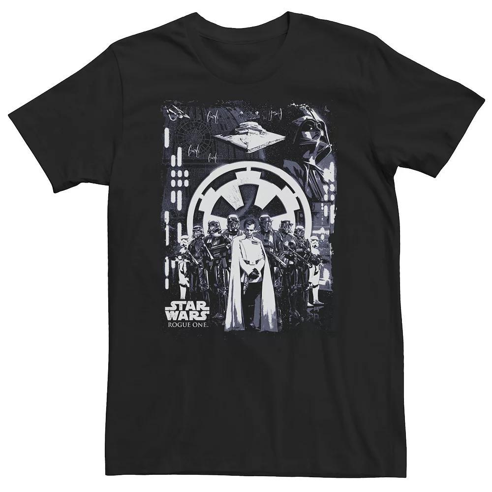 Big & Tall Marvel Panther And Storm Lightning Portrait Tee, Mens Product Image