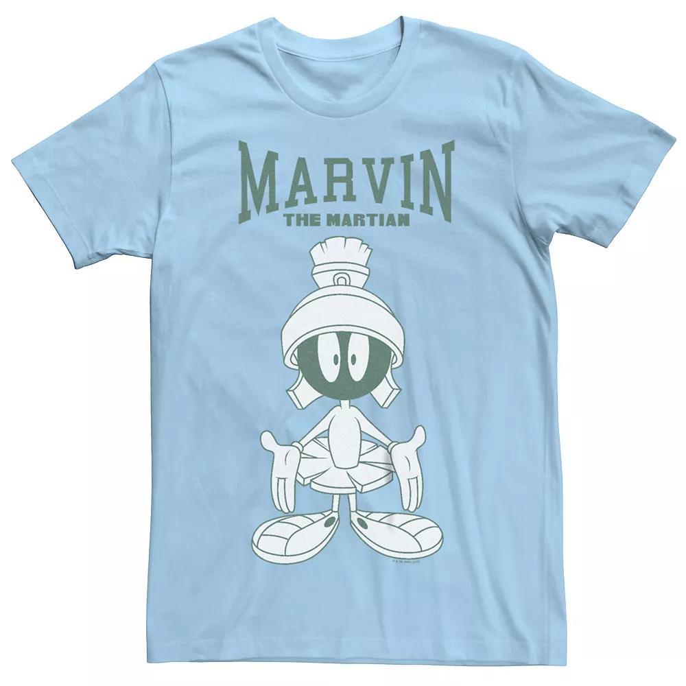 Mens Looney Tunes Marvin The Martian Confused Graphic Tee Product Image