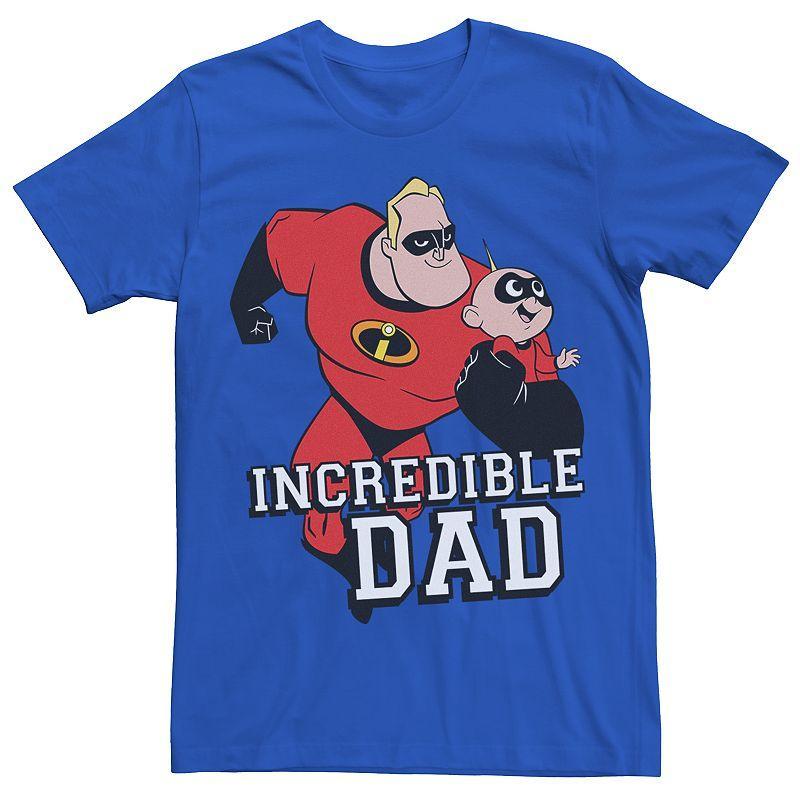 Disney / Pixar's The Incredibles Men's 2 Hero Dad Tee, Size: Medium, Royal Product Image