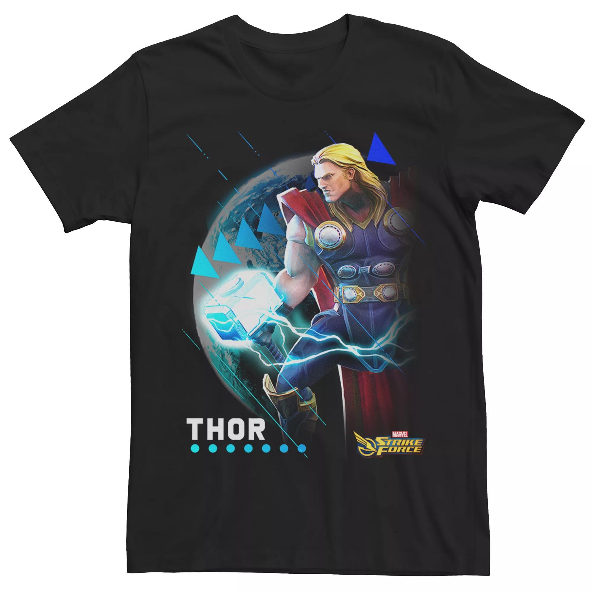 Men's Marvel Strike Force Thor Graphic Tee, Size: XL, Black Product Image