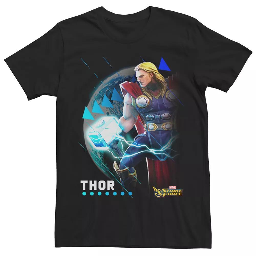 Men's Marvel Strike Force Thor Graphic Tee, Size: XL, Black Product Image