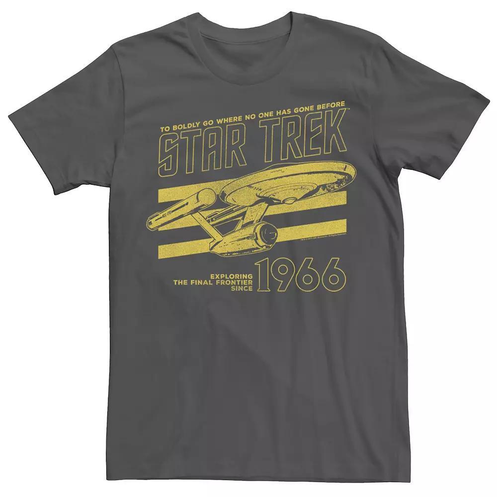 Men's 1989 Abstract Graphic Tee, Size: XL, Navy Grey Product Image