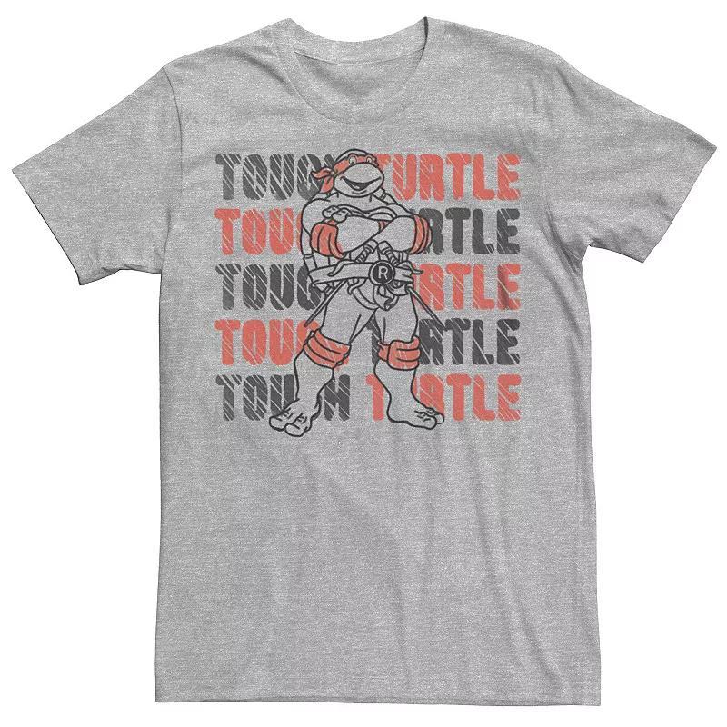 Men's Teenage Mutant Ninja Turtles Tough Turtle Graphic Tee, Size: Medium, Athletic Grey Product Image