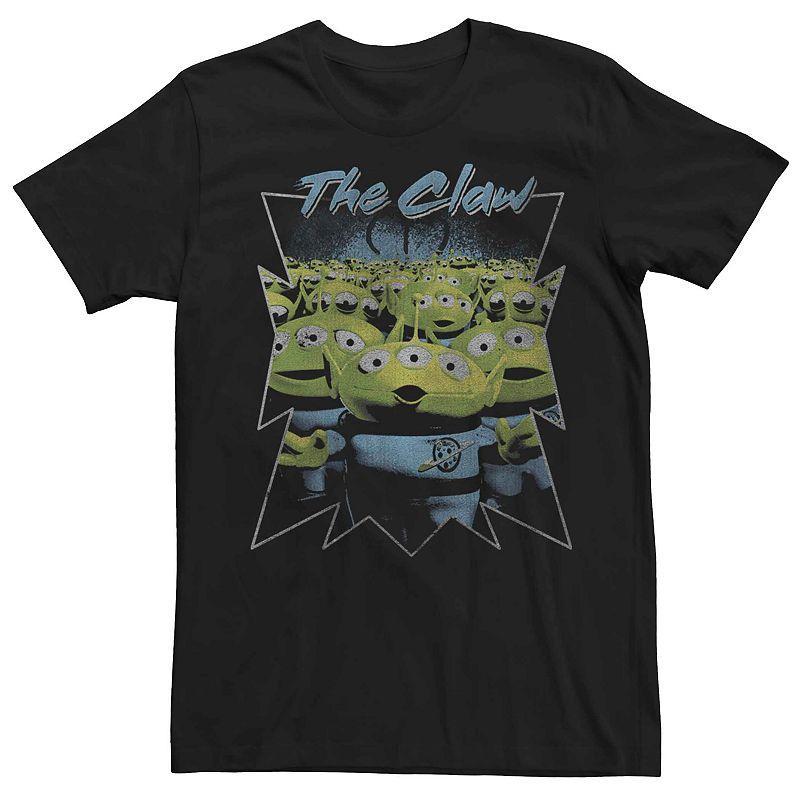 Men's Disney Pixar Toy Story Aliens The Claw Vintage Poster Tee, Size: Medium, Black Product Image