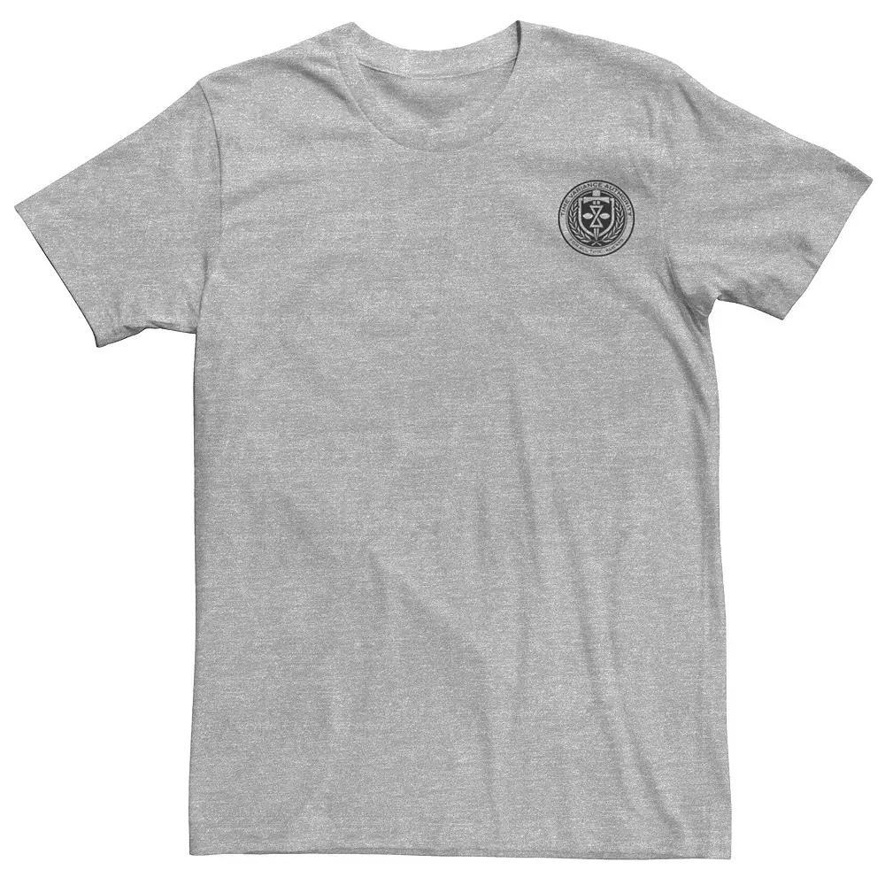 Men's Disney's Moana Pua Outline Left Chest Tee, Size: Large, Silver Product Image
