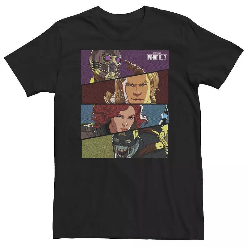 Men's Adventure Time Finn The Hero Sword And Shield Banner Tee, Size: 3XL, Athletic Grey Product Image