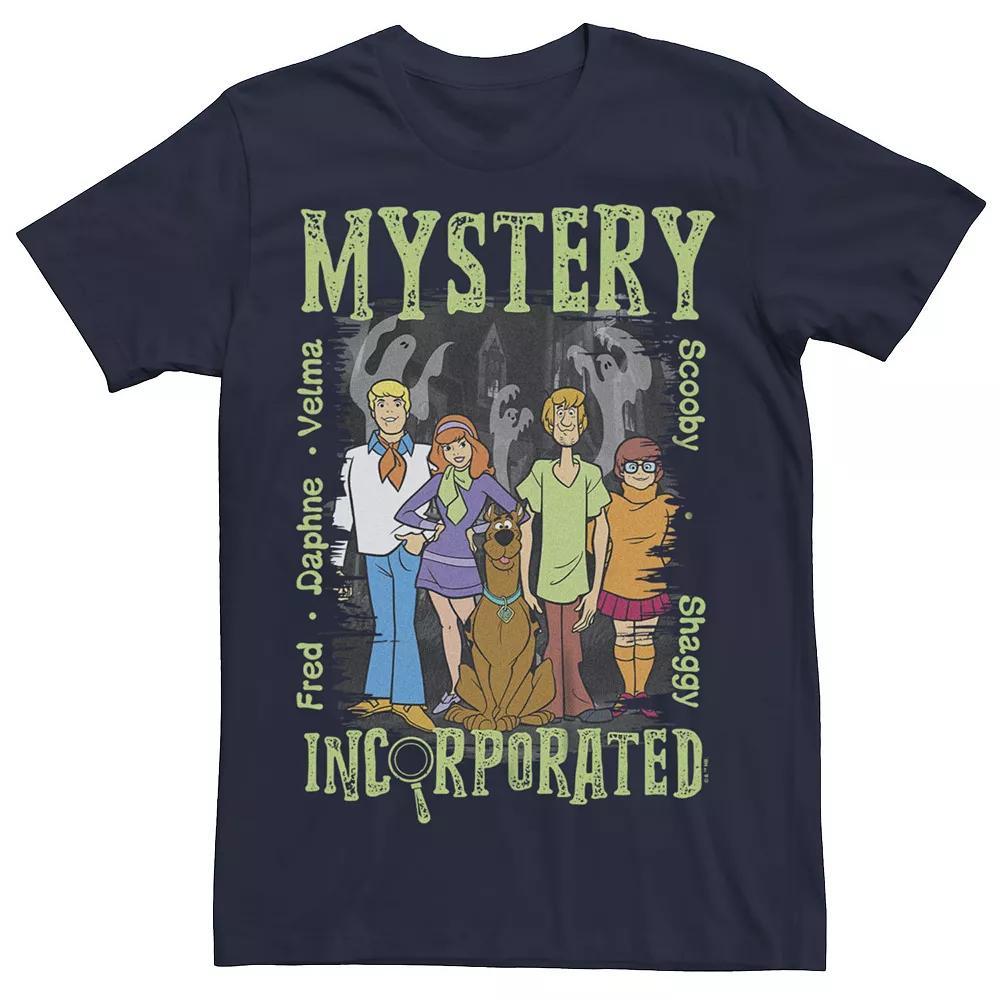 Mens Scooby-Doo Mystery Incorporated Graphic Tee Blue Product Image