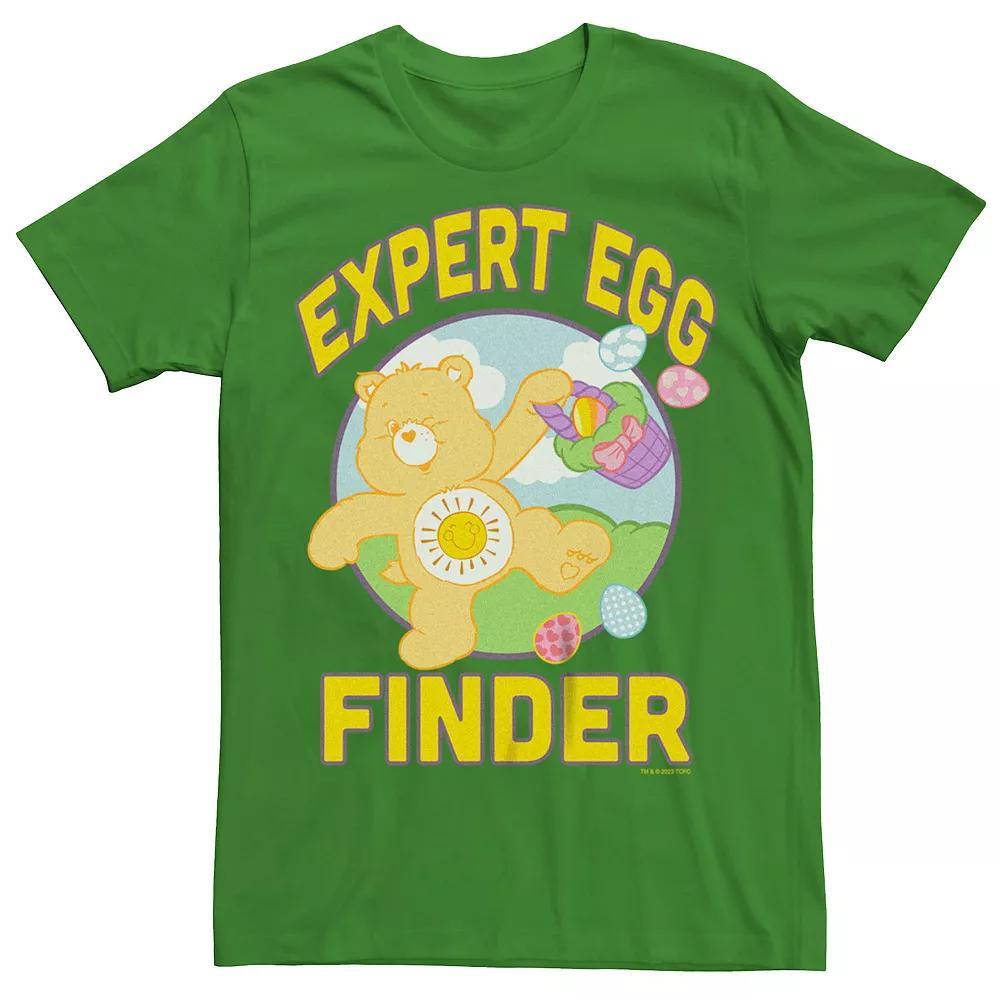 Men's Care Bears Expert Egg Finder Graphic Tee, Size: XS, Kelly Product Image