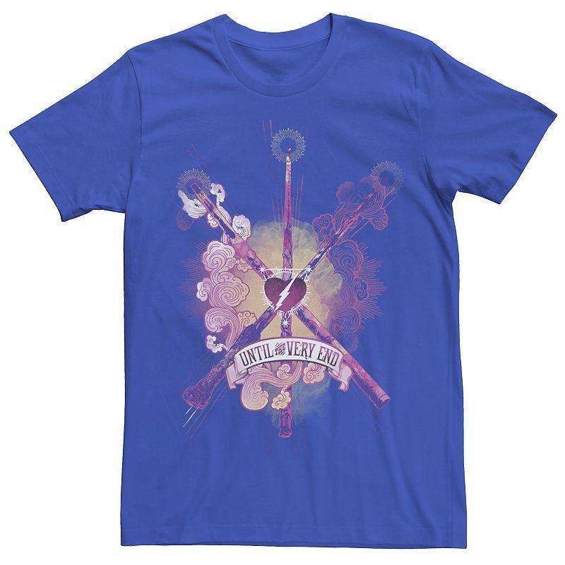 Mens Harry Potter Until The Very End Wands Tee Product Image