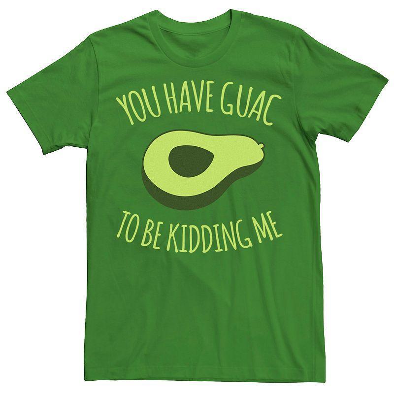 Men's Fifth Sun Guac To Be KiddIng Me Text Tee, Size: Medium, Kelly Product Image