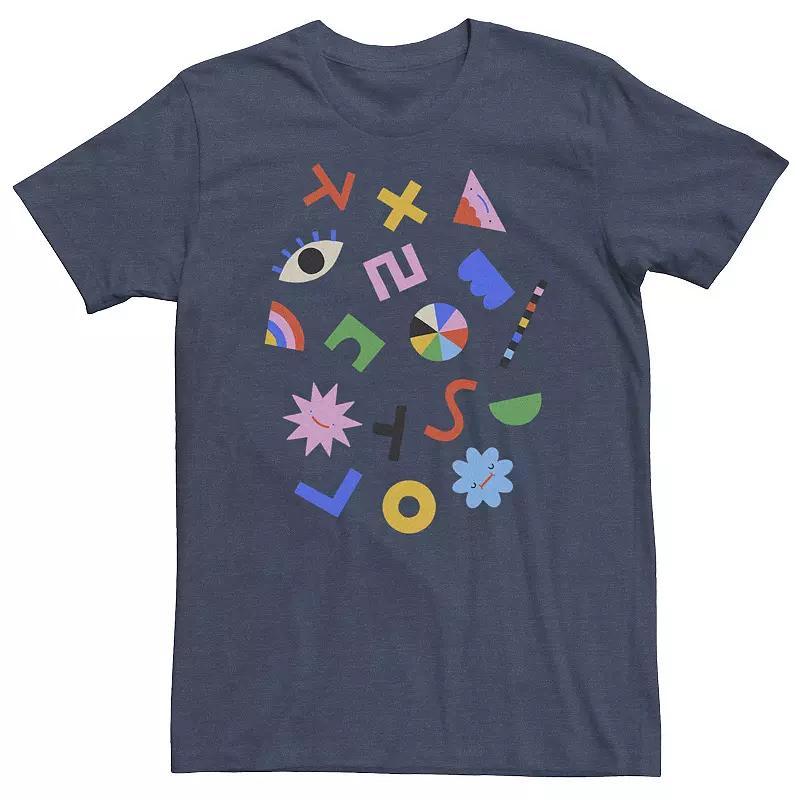 Men's Minecraft Firework Stars Graphic Tee, Size: Large, Royal Product Image