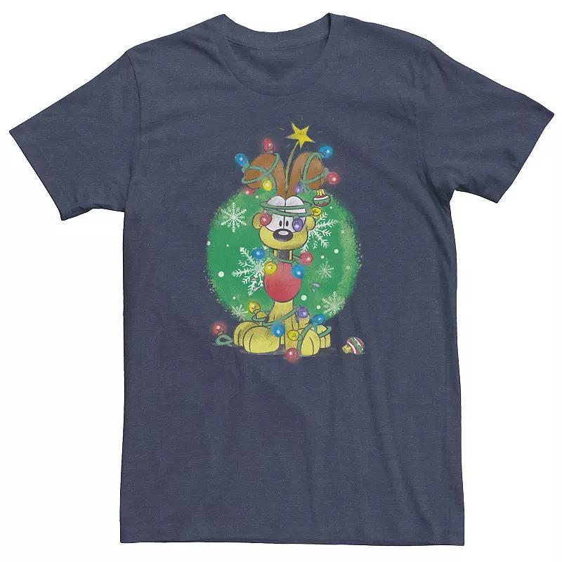 Big & Tall Cuphead Distressed Black And White Poster Tee, Men's, Size: 3XL Tall Product Image